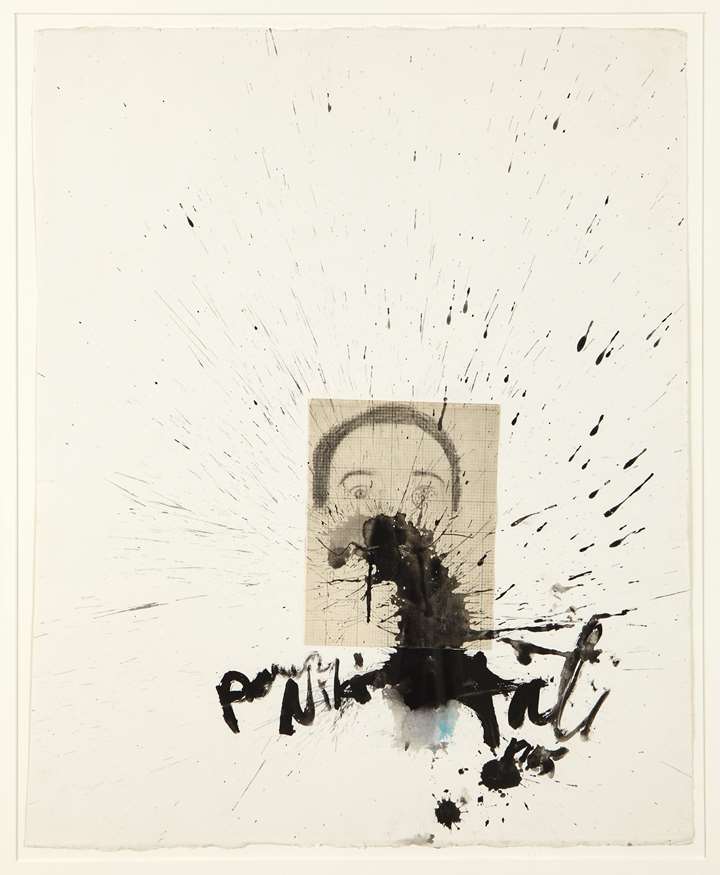Self-portrait and explosion